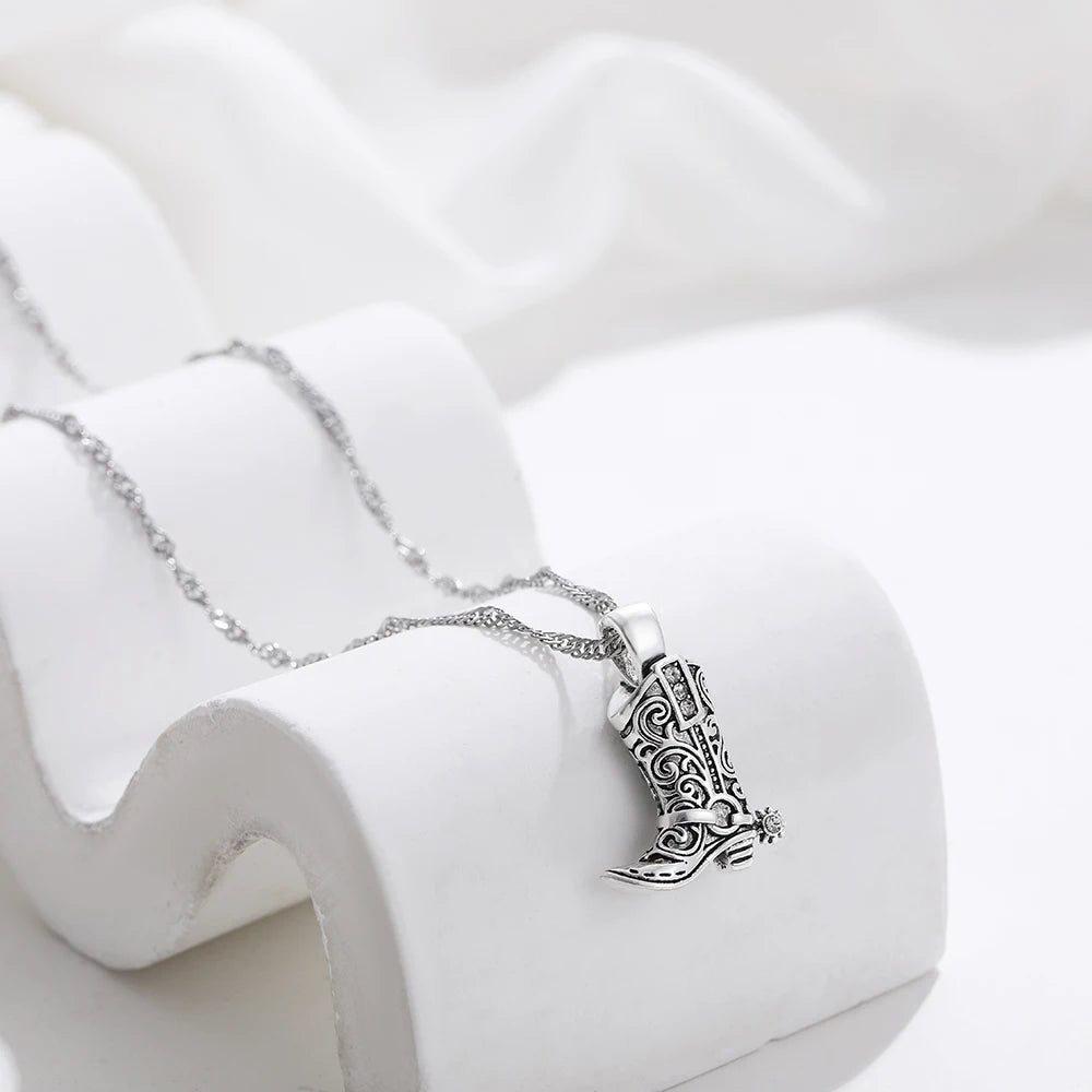 Cowgirl Pendant Necklace
