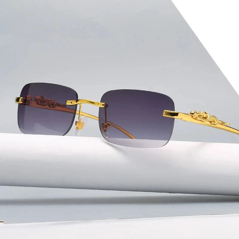Luxury Rimless Sunglasses