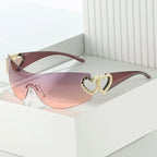 Sunset Heart Sunglasses