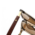 Wood Grain Sunglasses